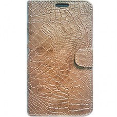 Capa Book Cover Samsung Galaxy S10 - Craquelê Old Gold
