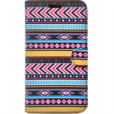 Capa Book Cover para Samsung Galaxy S10 Plus - Etnica Pink Azul