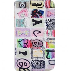Capa Book Cover para Motorola Moto One Fusion Plus - Love Colorida