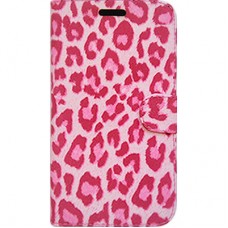 Capa Book Cover para Motorola Moto G6 - Onça Pink