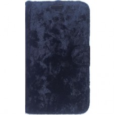 Capa Book Cover para Motorola Moto G6 Plus - Veludo Preto