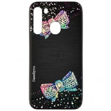 Capa para Samsung Galaxy A21 Case2you - Escovada Preta Top