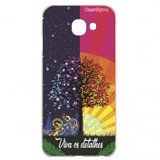 Capa para Samsung Galaxy J6 Plus Case2you - Árvore Vivas os Detalhes