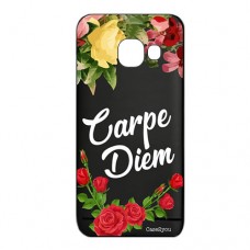 Capa para Samsung Galaxy J6 Plus Case2you - Escovada Preta Carpe Diem Black