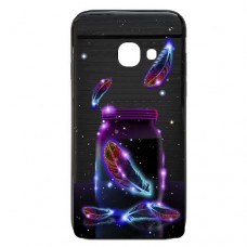 Capa para Samsung Galaxy J6 Plus Case2you - Escovada Preta Cup in Space
