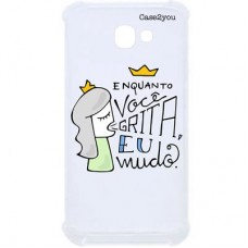 Capa para Samsung Galaxy J6 Plus Case2you - Enquanto Você Grita Antishock