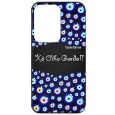 Capa para Samsung Galaxy S20 Ultra Case2you - Escovada Preta Olho Gordo