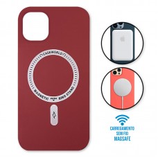 Capa iPhone 12 Pro Max - Padrão Magsafe Coral