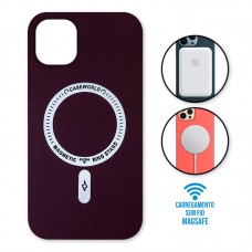 Capa iPhone 11 Pro - Padrão Magsafe Vinho