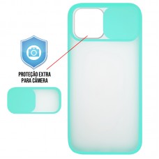 Capa para iPhone 12 Pro - Cam Protector Azul Claro