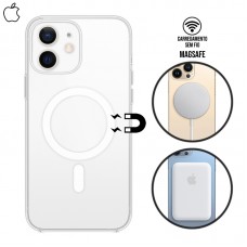 Capa iPhone 12 e 12 Pro - TPU Magsafe Transparente
