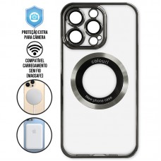 Capa iPhone 13 Pro - TPU Magsafe Silver