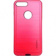 Capa para iPhone 7 e 8 Plus - Motomo Borda Xadrez Vermelha