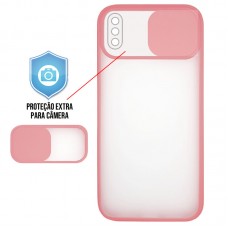 Capa para iPhone X e XS - Cam Protector Salmão