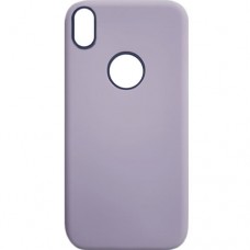 Capa iPhone XS Max - Emborrachada Top Lilás
