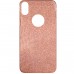 Capa para iPhone X e XS - Gliter New Dourada