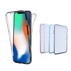 Capa para iPhone X e XS - Silicone 360° Areia