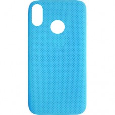 Capa iPhone XS Max - Emborrachada Padrão Azul Água