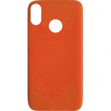 Capa iPhone XS Max - Emborrachada Padrão Laranja