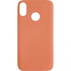 Capa iPhone XS Max - Emborrachada Padrão Salmão
