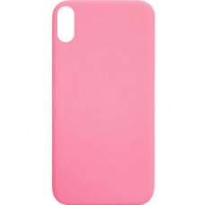 Capa iPhone XS Max - Emborrachada Premium Rosa