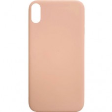 Capa iPhone XS Max - Emborrachada Premium Salmão