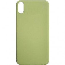 Capa iPhone XS Max - Emborrachada Premium Verde Abacate