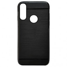 Capa para Motorola Moto E6 Plus - Emborrachada Preta