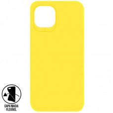 Capa Motorola Moto Edge 20 Lite - Emborrachada Top Frosted Amarela