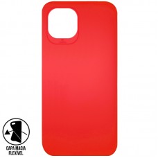 Capa Motorola Moto Edge 20 Lite - Emborrachada Top Frosted Vermelha
