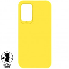 Capa para Motorola Moto Edge 20 Pro - Emborrachada Top Frosted Amarela