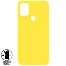 Capa Motorola Moto G50 4G - Emborrachada Top Frosted Amarela