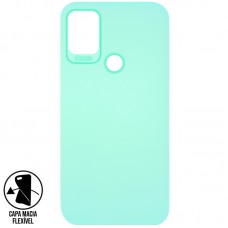 Capa Motorola Moto G50 4G - Emborrachada Top Frosted Verde Claro