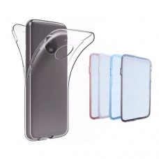 Capa para Motorola Moto G6 Plus - Silicone 360° Areia