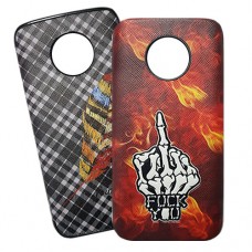 Capa para Motorola Moto G6 Plus - Couro Diversas