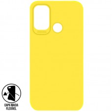Capa Motorola Moto G40 Fusion e G60 - Emborrachada Top Frosted Amarela
