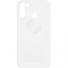 Capa para Motorola Moto G8 - Emborrachada Premium com PopSocket Branca