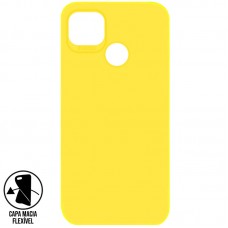 Capa para Motorola Moto G9 Power - Emborrachada Top Frosted Amarela