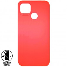 Capa para Motorola Moto G9 Power - Emborrachada Top Frosted Goiaba