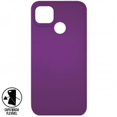 Capa para Motorola Moto G9 Power - Emborrachada Top Frosted Roxa