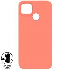 Capa para Motorola Moto G9 Power - Emborrachada Top Frosted Salmão Escuro