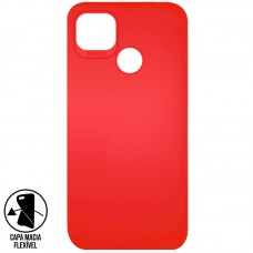 Capa para Motorola Moto G9 Power - Emborrachada Top Frosted Vermelha