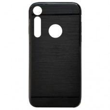 Capa para Motorola Moto G8 Play e Moto One Macro - Emborrachada Preta
