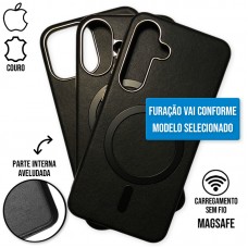 Capa Samsung Galaxy S25 5G - Couro Magsafe Black