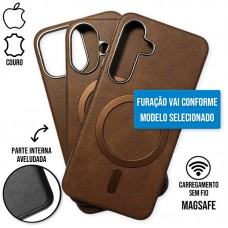 Capa Samsung Galaxy S25 5G - Couro Magsafe Brown
