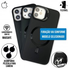 Capa iPhone 15 Pro - Soft Magsafe Graphite Black
