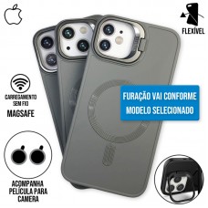 Capa iPhone 15 - Soft Magsafe Titanium Gray