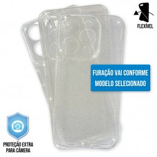 Capa TPU Glitter Premium Samsung Galaxy A54 5G - Transparente