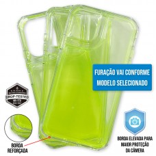 Capa Samsung Galaxy S21 FE - Clear Case Collection Light Green