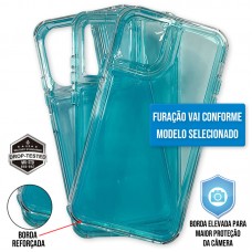 Capa Samsung Galaxy S21 FE - Clear Case Collection Sierra Blue